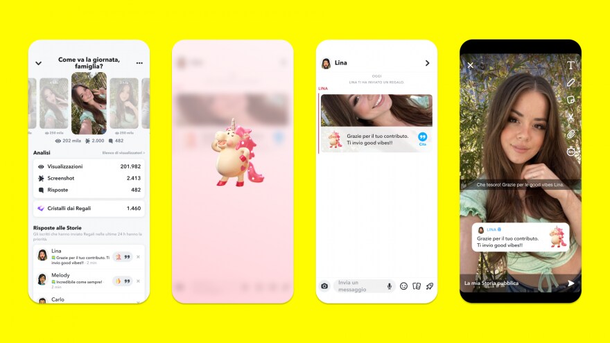 Snapchat si rinnova: più spazio ai Creator e alle possibilità di guadagno