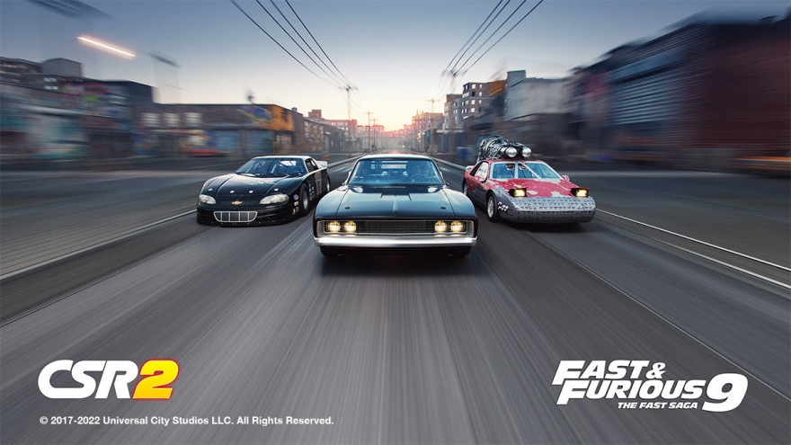 Fast &amp; Furious 9: nel gioco CSR Racing 2 arrivano le auto più famose del film