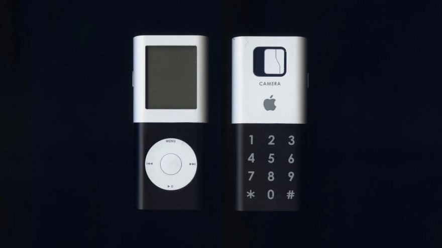 Uno dei primi prototipi di iPhone era una sorta di iPod con tastiera girevole