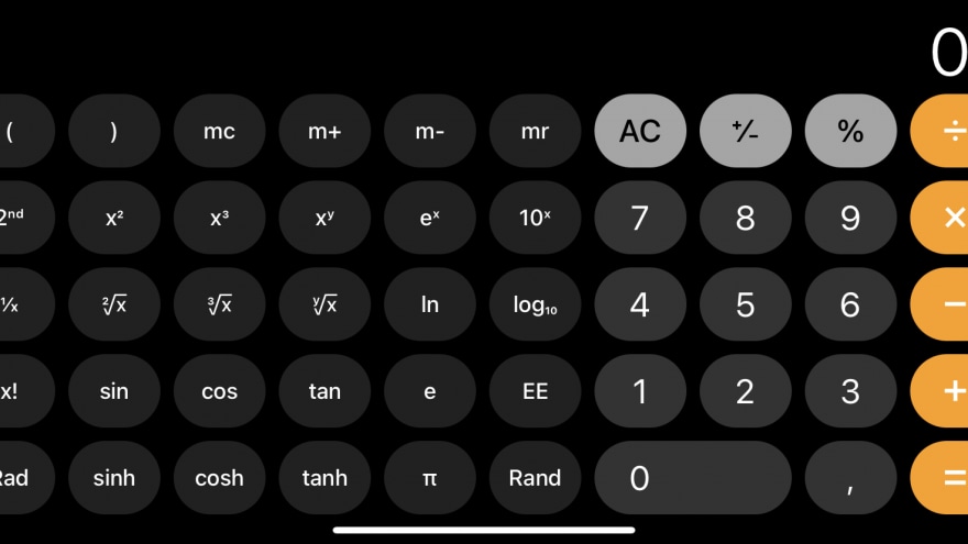 I trucchi meno conosciuti dell&#039;app Calcolatrice di iPhone