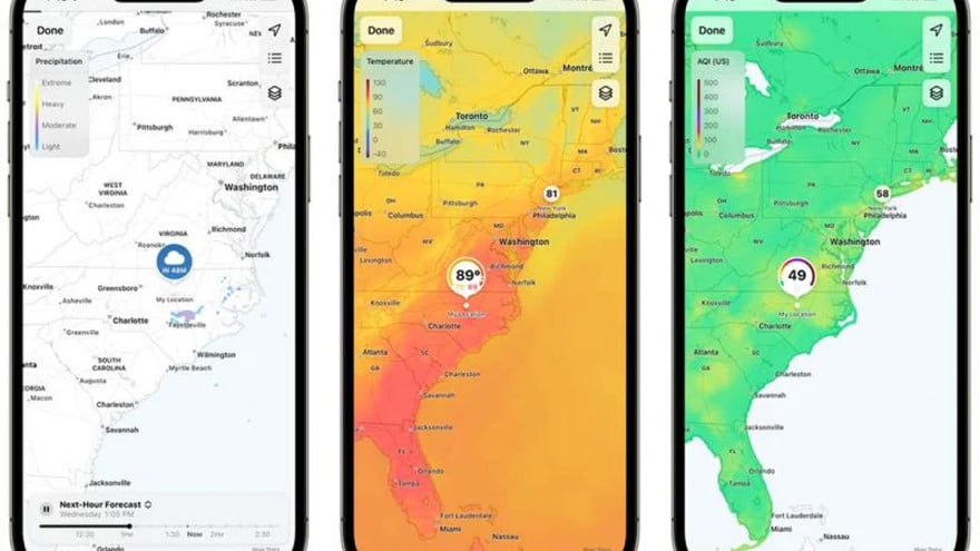 Apple, l’app Meteo su iOS 16 si aggiorna con diverse novità