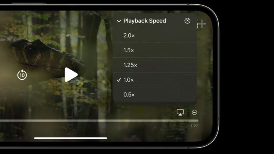 Speed listening per tutte le app con iOS 16