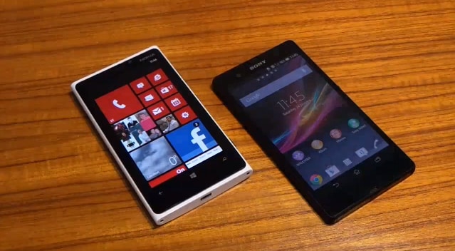 Nokia Lumia 920 Vs Sony Xperia Z