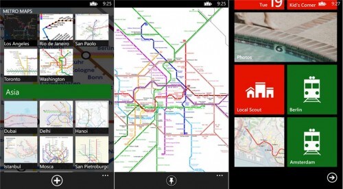 Metro Maps: le metro del mondo sul vostro Windows Phone