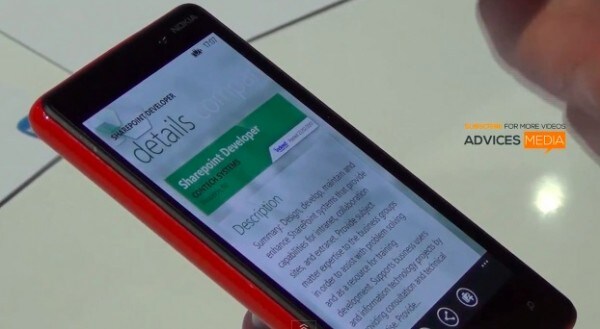 Nokia mostra JobLens, l&#039;app per trovare lavoro