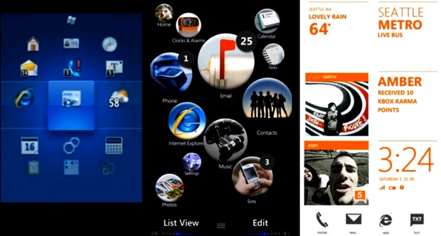 Microsoft ci mostra l&#039;evoluzione di come si è arrivati a Windows Phone