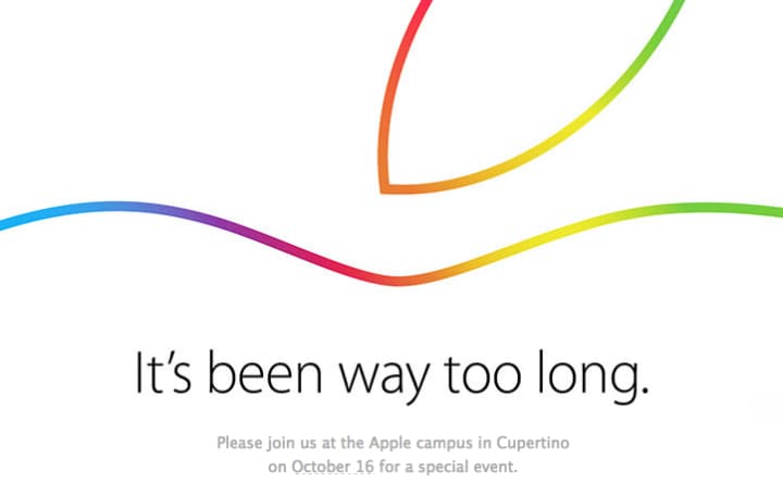 Apple svelerà i suoi nuovi prodotti il 16 ottobre: arrivano gli inviti per l&#039;evento
