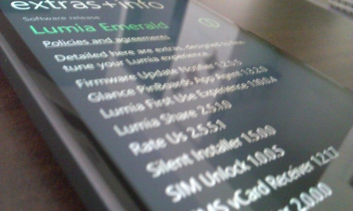 Lumia Emerald potrebbe essere il nome del prossimo aggiornamento firmware
