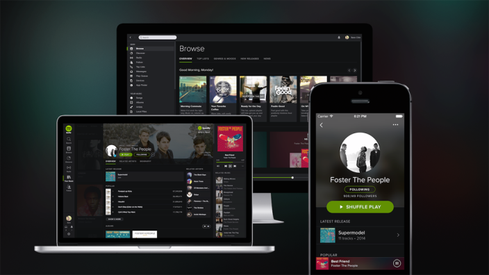Il nuovo look di Spotify arriva anche su iPad