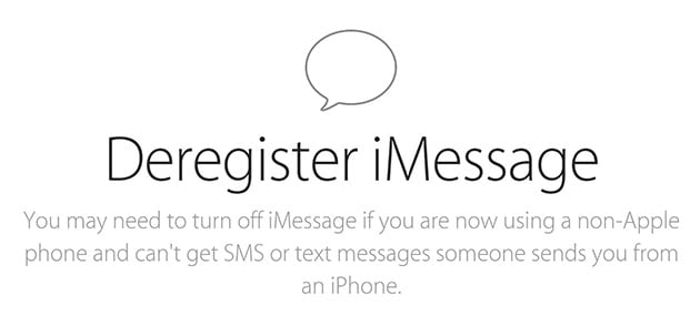 Apple pubblica Deregister, per cancellare il nostro numero da iMessage(e smettere di perdere SMS)