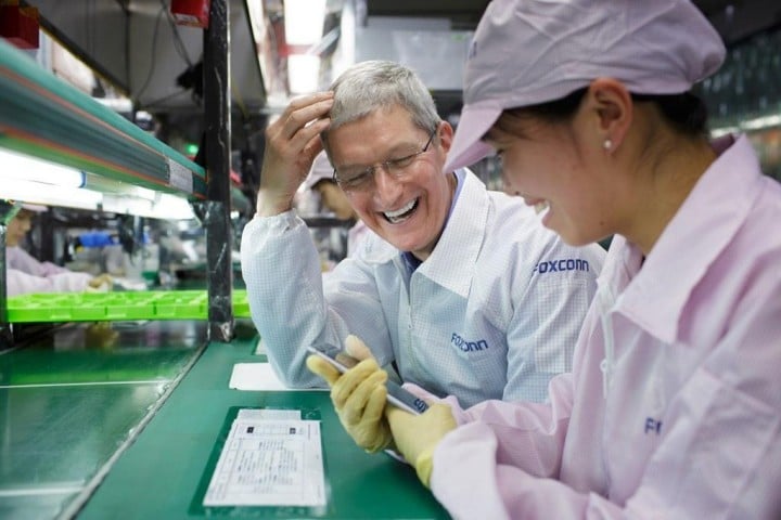 Foxconn sta costruendo una nuova fabbrica per i display Apple