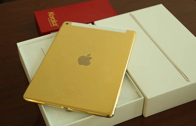 Un sobrio iPad Air 2 in oro 24K? Potete acquistarlo a soli 950€