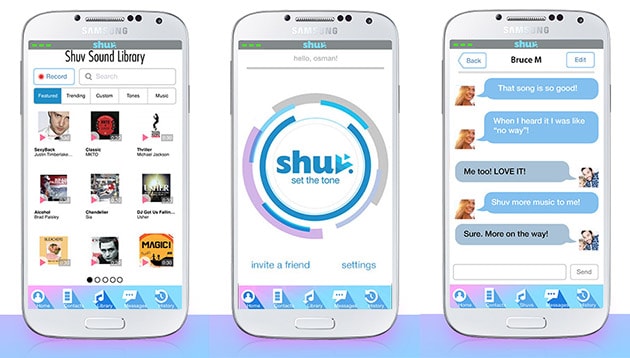 Shuv è l&#039;applicazione di messaggistica che ci lascia scegliere la suoneria dei nostri amici