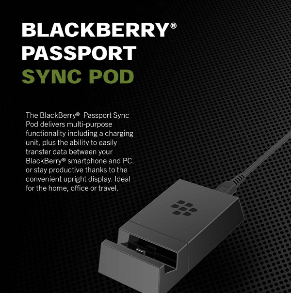 Sync Pod, presto disponibile la base multi-funzione per BlackBerry Passport
