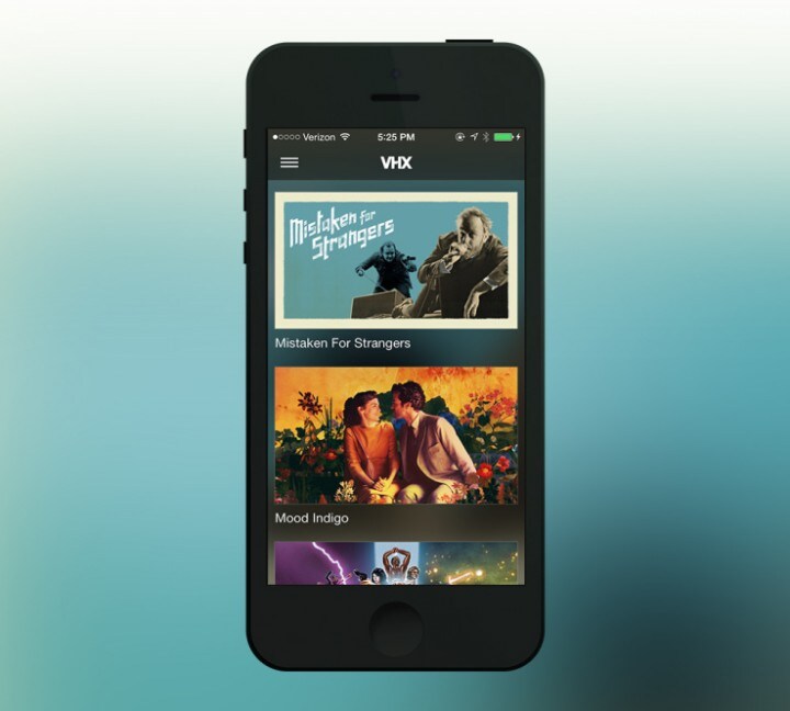 VHX pubblica la sua app per iOS con video offline e Airplay