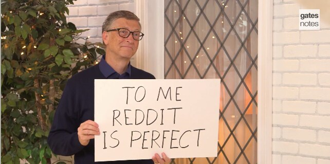 Bill Gates risponde alle domande su Reddit (video)
