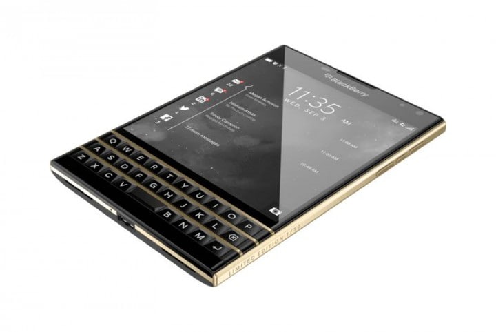In vendita 50 BlackBerry Passport in oro in edizione limitata