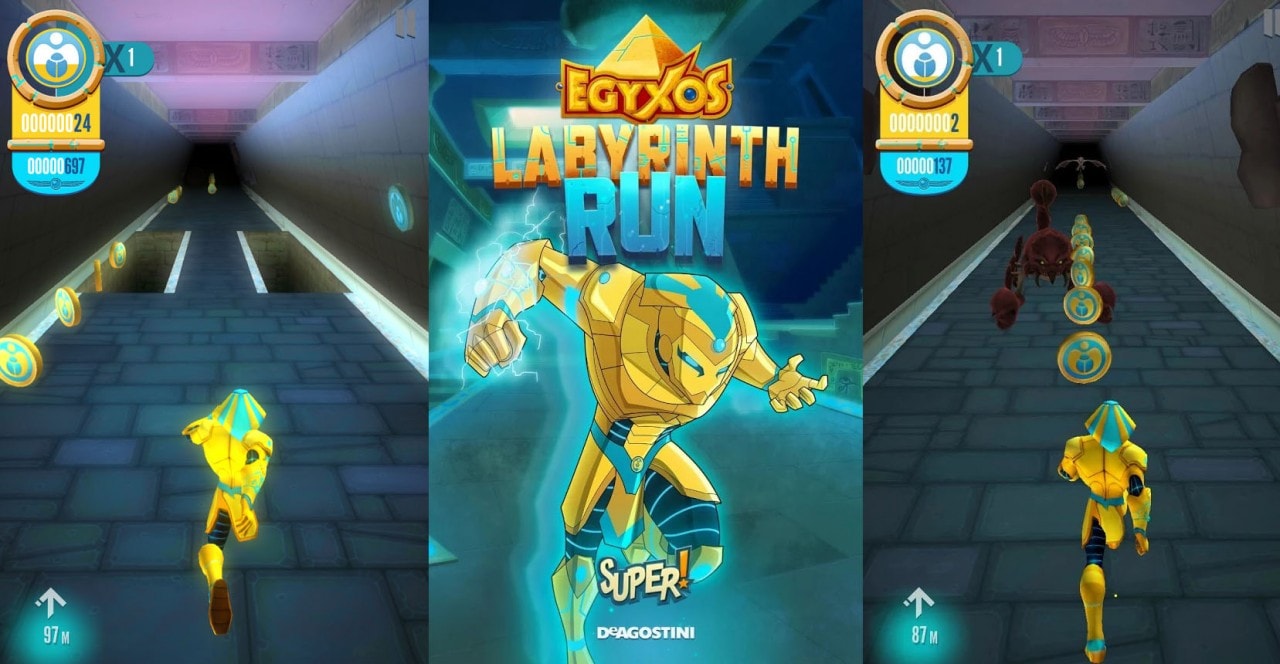 De Agostini lancia il gioco Egyxos - Labyrinth Run (foto)