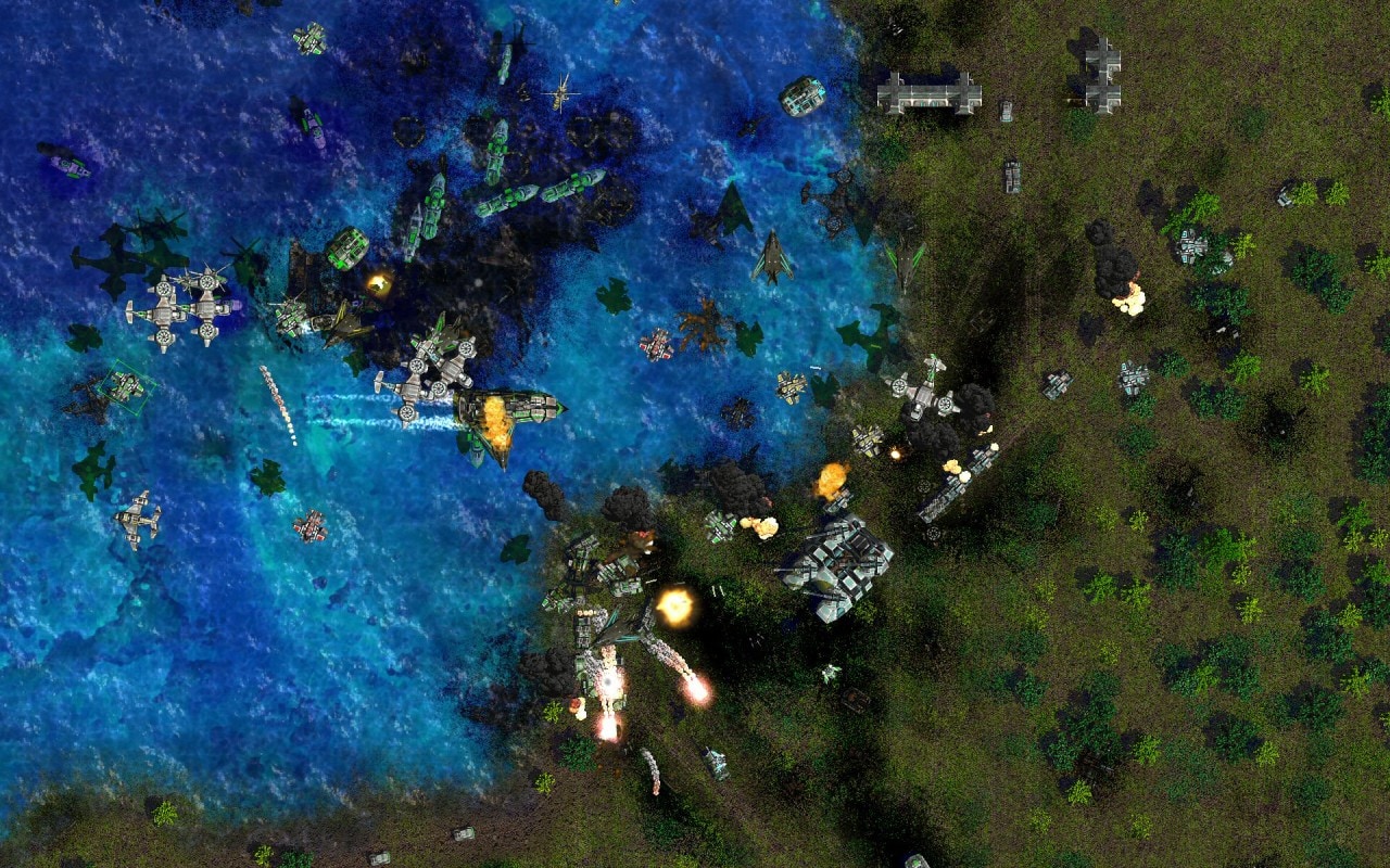 Land Air Sea Warfare è un RTS ispirato a Total Annihilation da provare gratuitamente (foto e video)