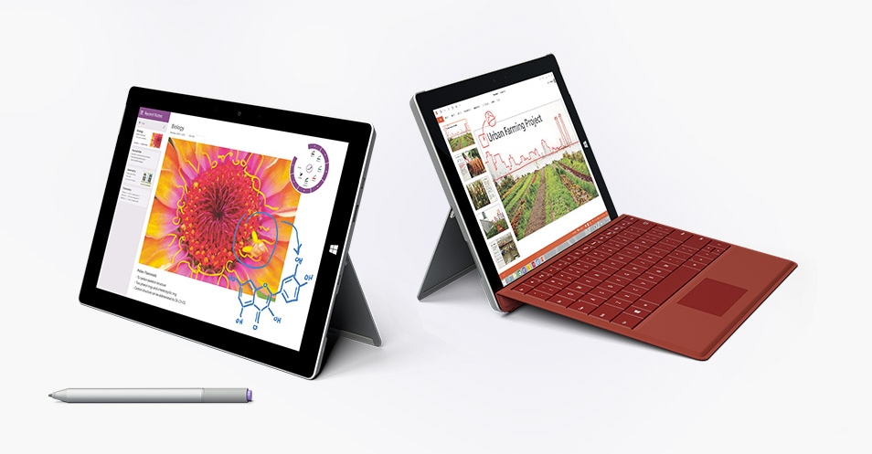 Microsoft presenta Surface 3, il nuovo tablet che si crede un portatile
