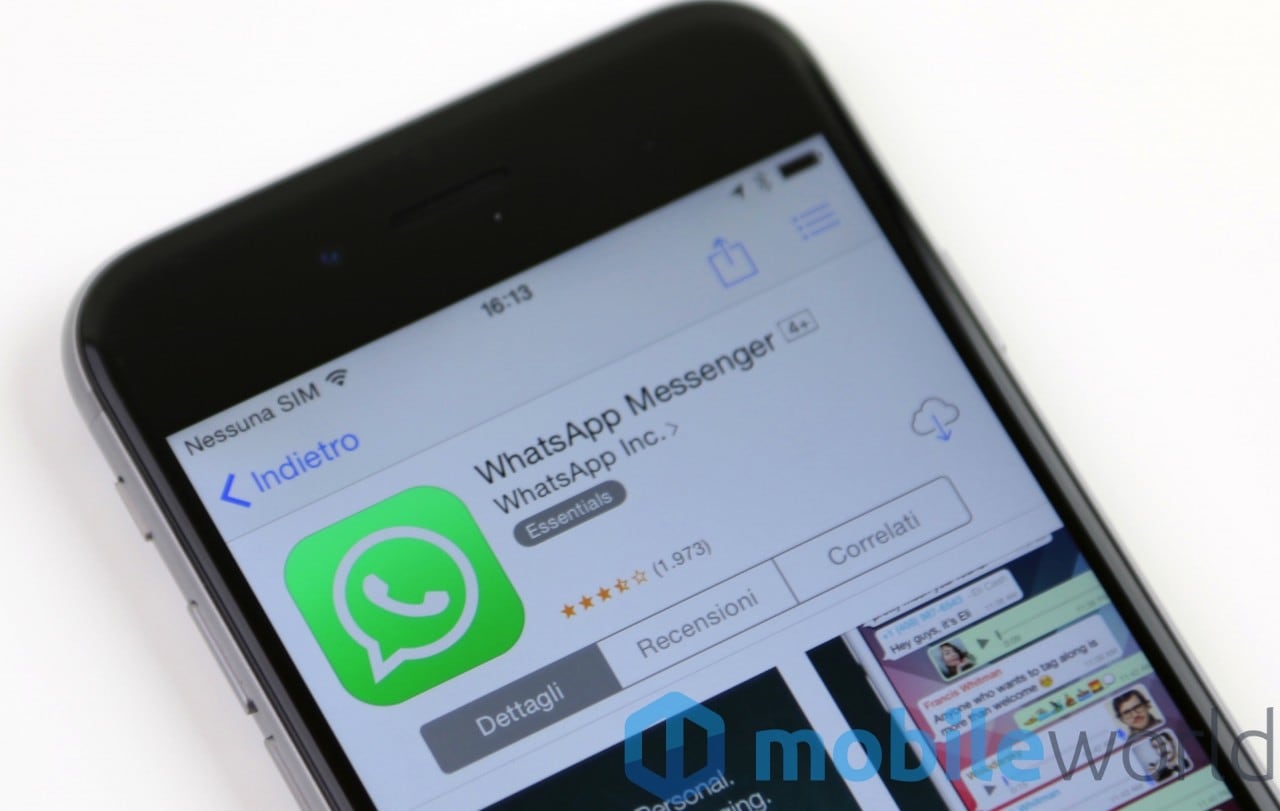 WhatsApp per iOS introduce la condivisione di foto da altre app