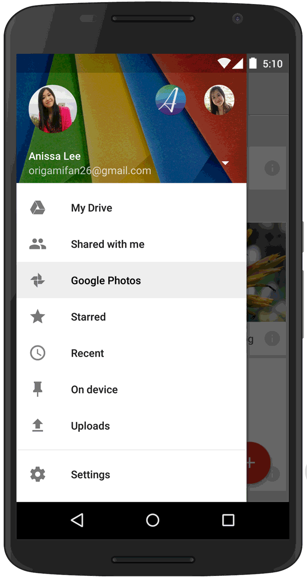 Backup delle foto su Google Drive per Android, iOS e web ...