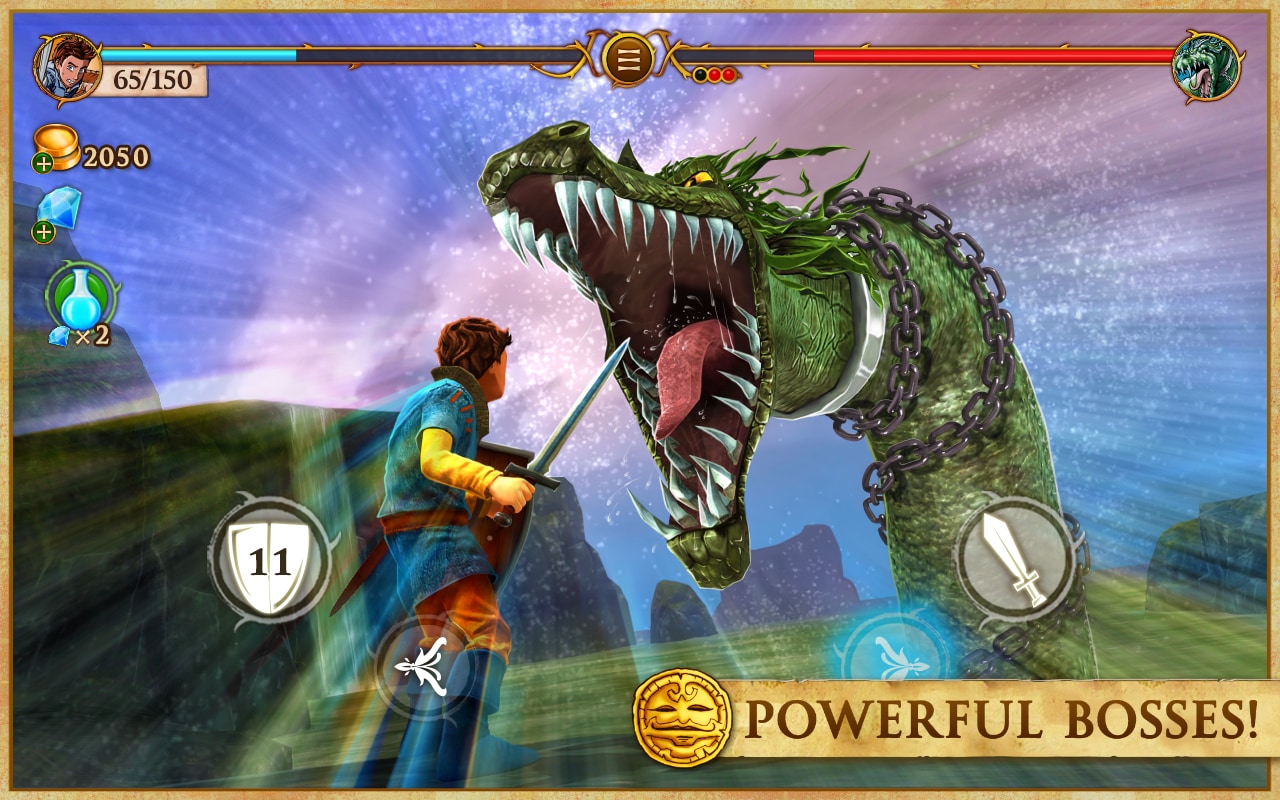 Provate Beast Quest, il gioco di ruolo ispirato all&#039;omonima saga di libri fantasy! (foto e video)