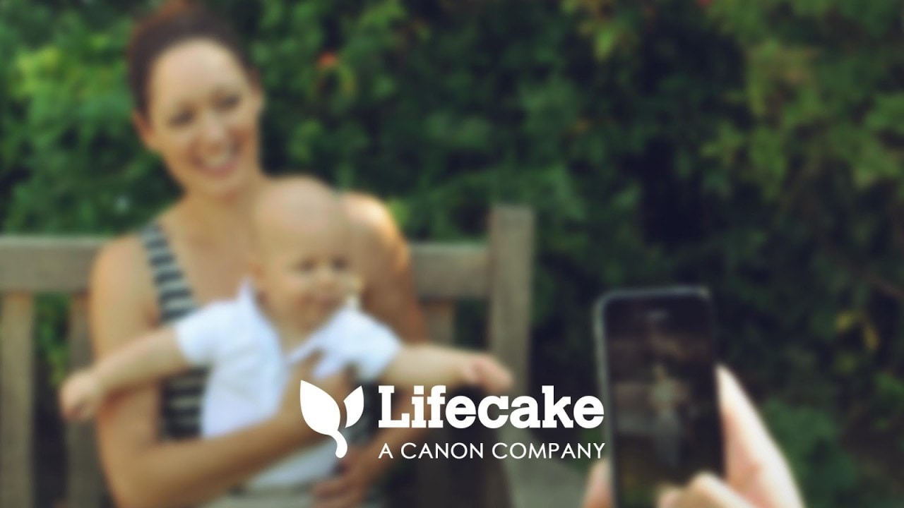 Lifecake, l&#039;app di Canon per creare l&#039;album dei propri figli (video)