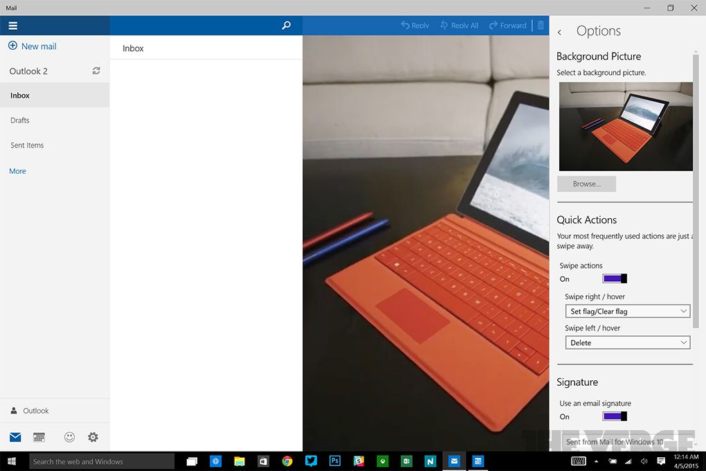 L&#039;ultima build di Windows 10 per PC/tablet include le nuove app Outlook e Calendario