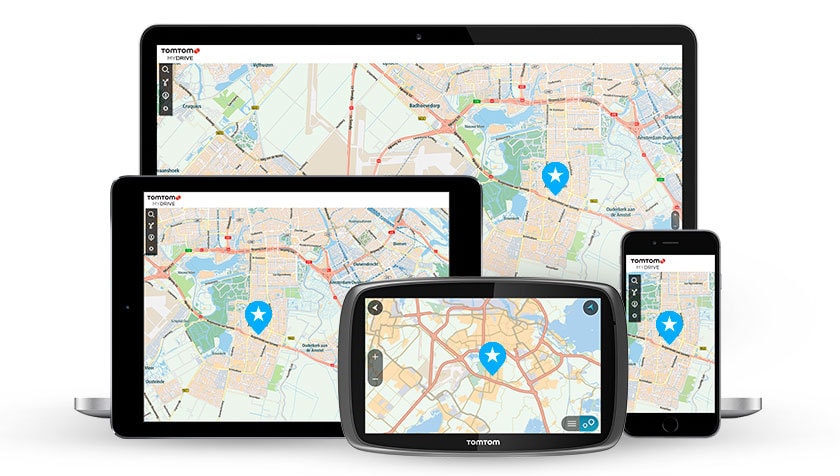 Con TomTom MyDrive possiamo pianificare il viaggio da web o smartphone