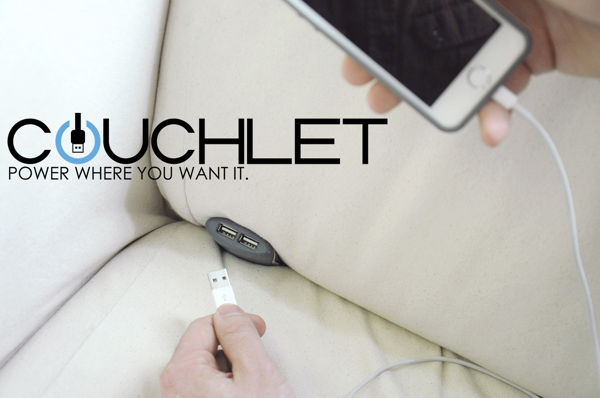 Divano e letto ricaricano smartphone e tablet con Couchlet (video)