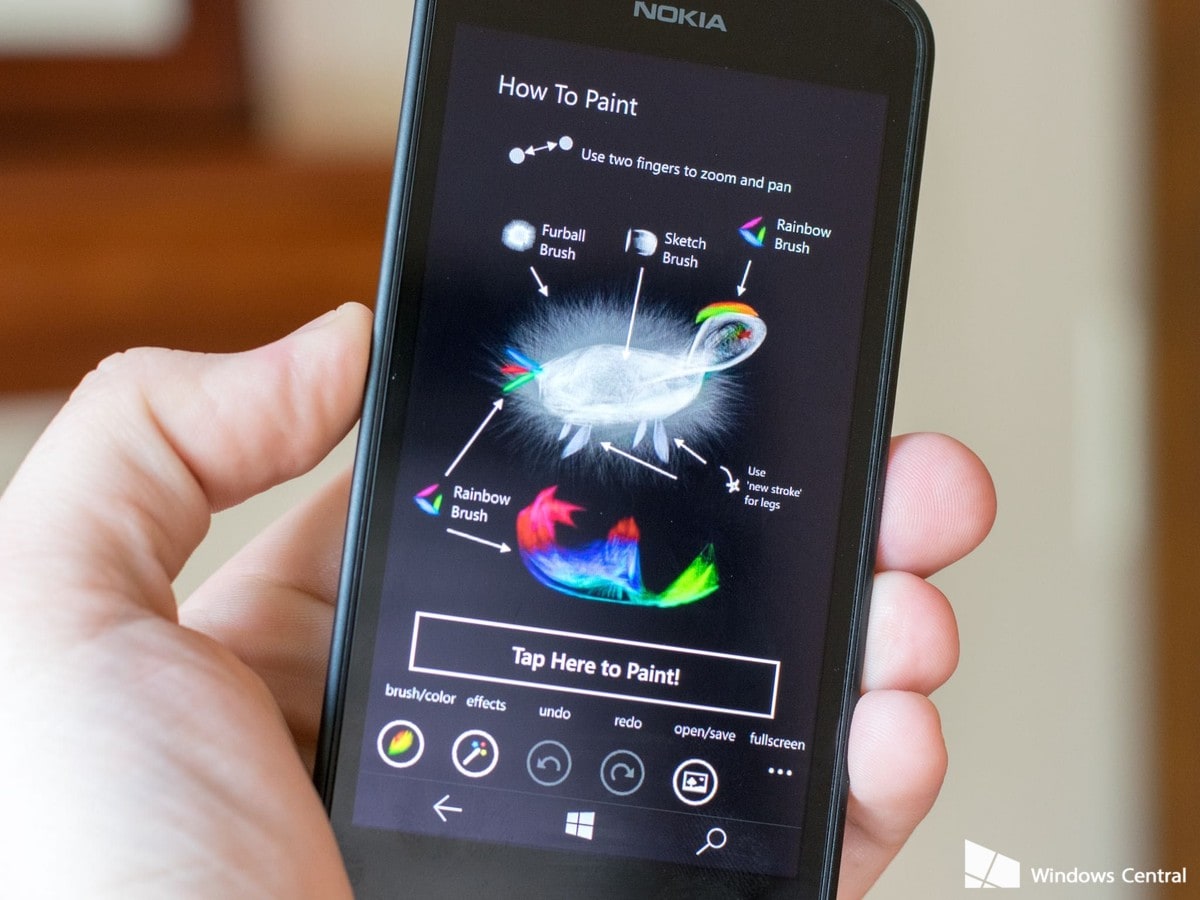Fantasia Painter per Windows Phone si aggiorna dopo due anni