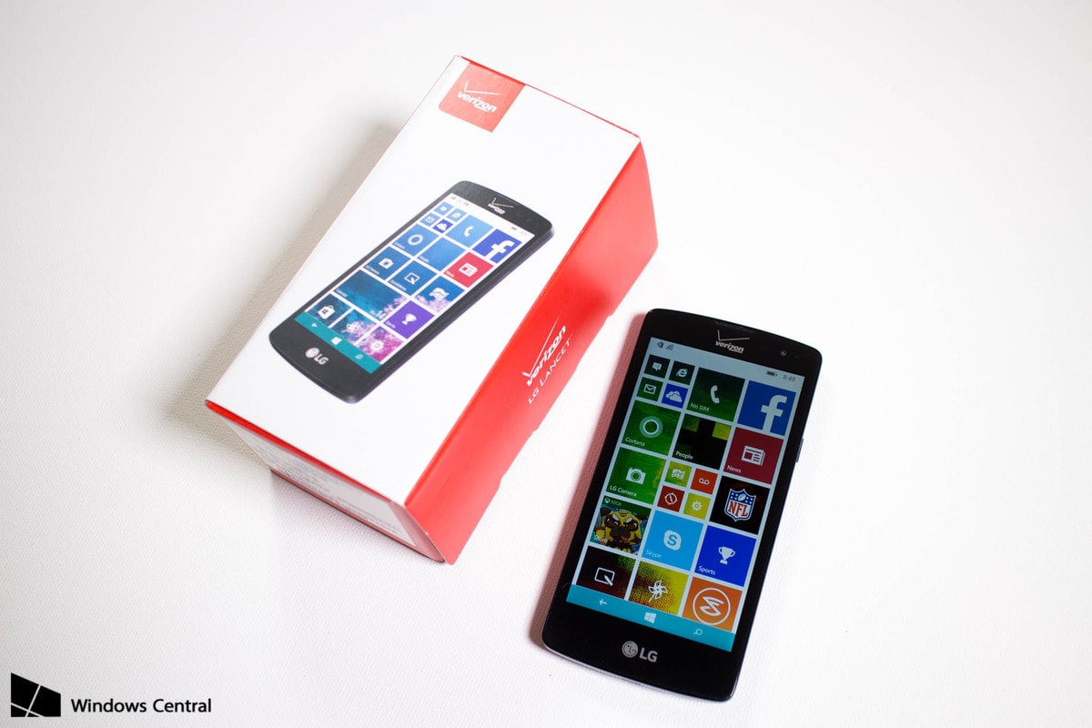 Ecco LG Lancet, lo smartphone Verizon con Windows Phone