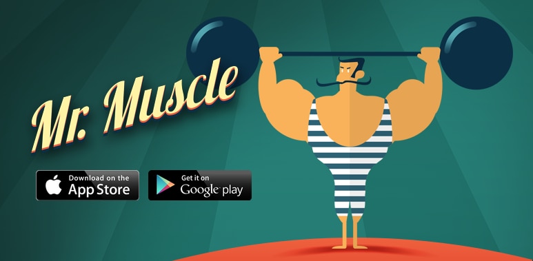 Disponete i bicipiti perché Mr. Muscle è arrivato su mobile (foto e video)
