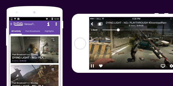 I video on demand arrivano su Twitch per Android e iOS