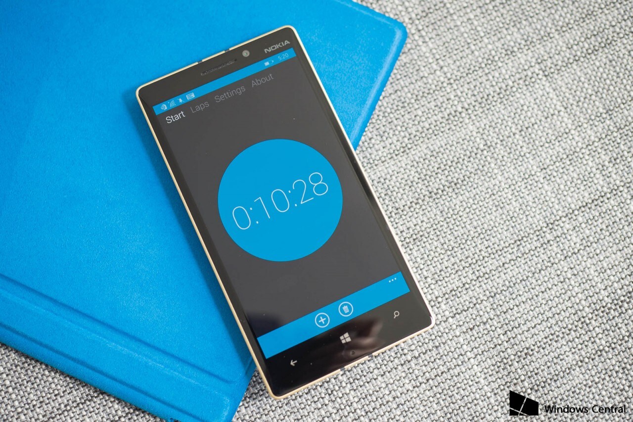 Circle Stopwatch per Windows Phone è un cronometro bello, semplice e gratuito