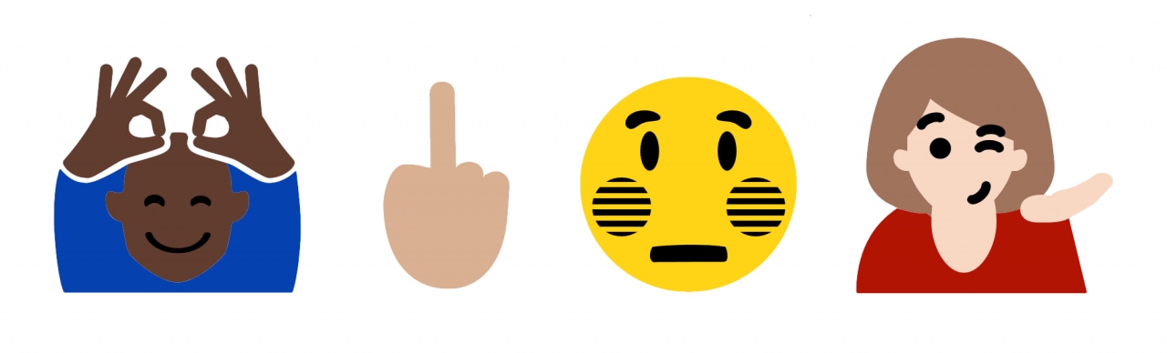 Emoji aggiornate su Windows 10, con tanto di dito medio