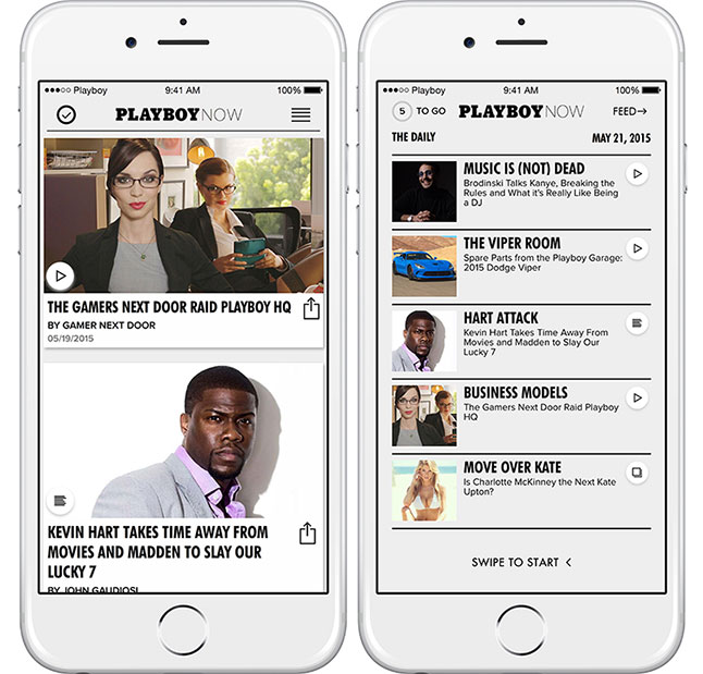 Playboy Now arriva su Android ed iOS, e purtroppo potrete guardarlo anche in ufficio