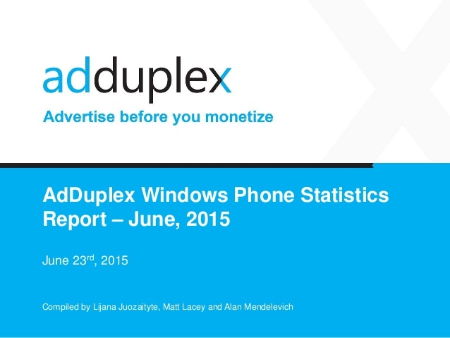 Alcune statistiche sul mercato Windows Phone (foto)
