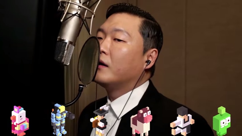 Psy e il suo Gangnam Style sbarcano su Crossy Road (video)