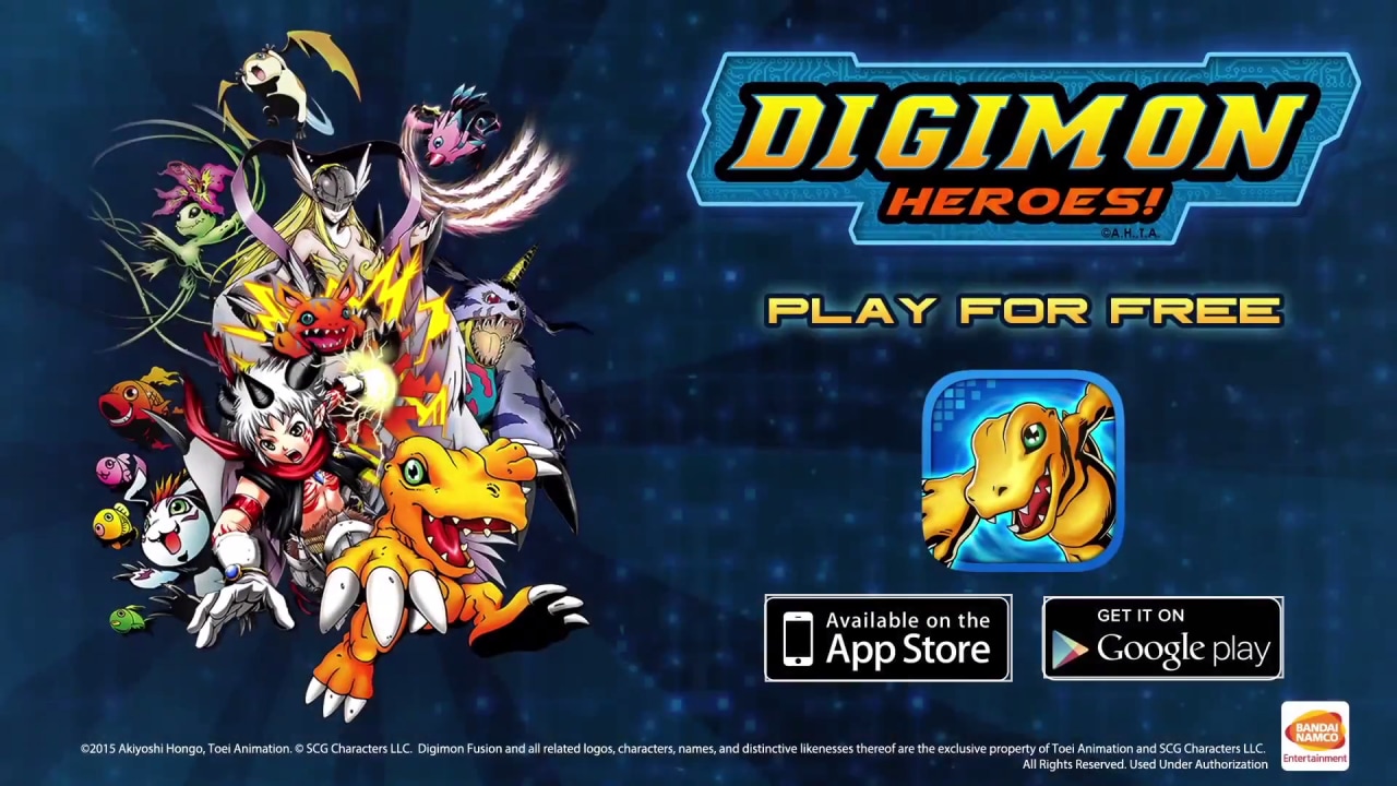 Digimon Heroes! - il gioco ufficiale dei Digimon in arrivo su Android e iOS
