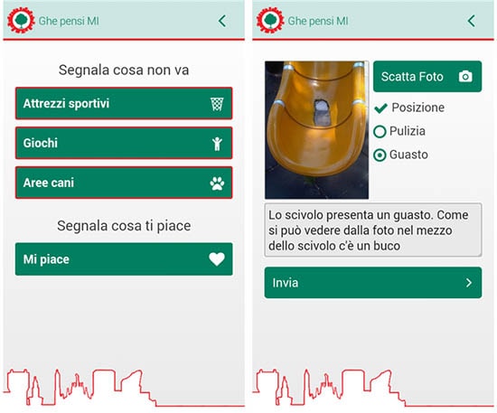 Ghe pensi Mi, l&#039;app del Comune di Milano per segnalare i problemi