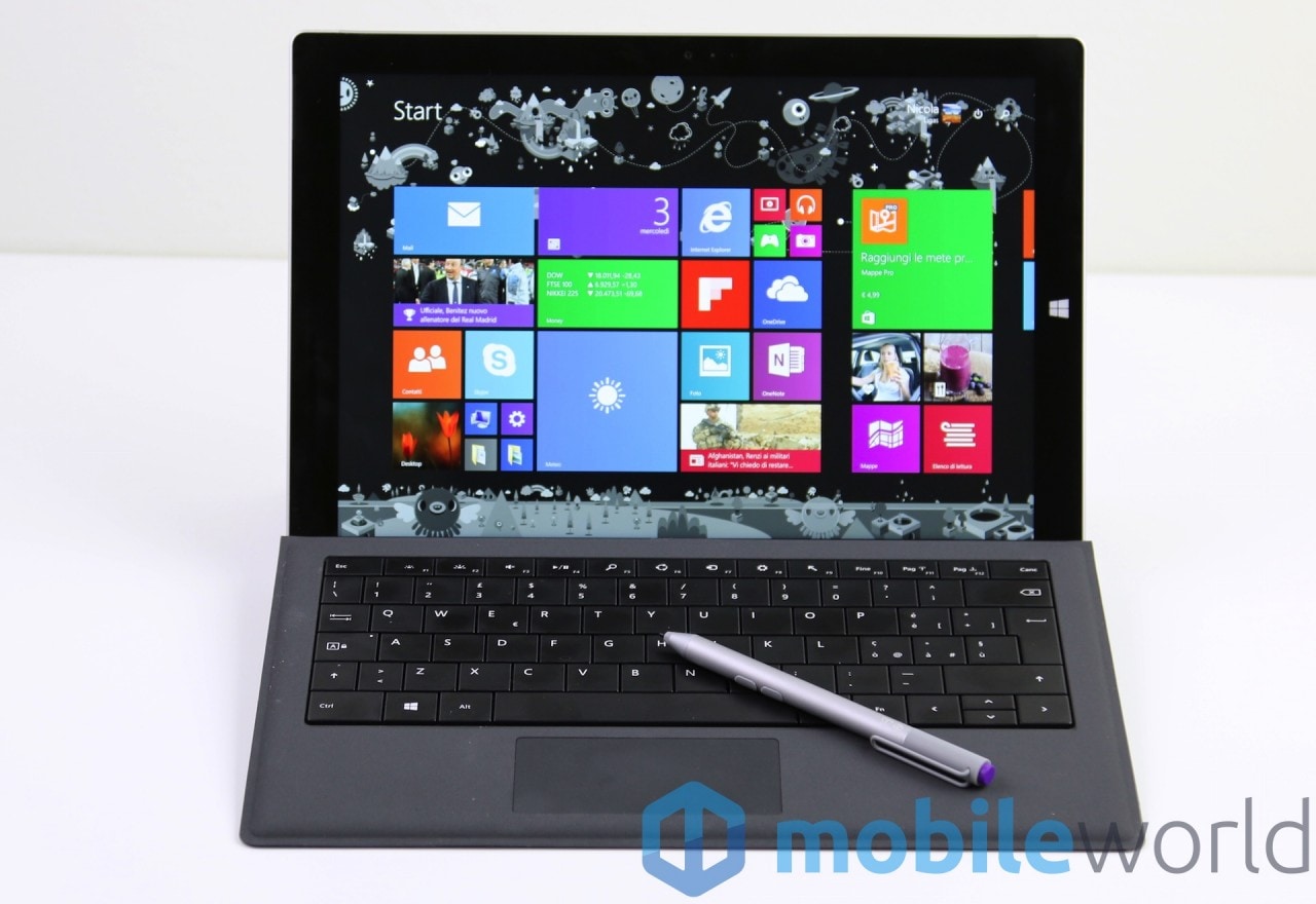 Nuovo aggiornamento firmware per Surface Pro 3 e Surface Dock