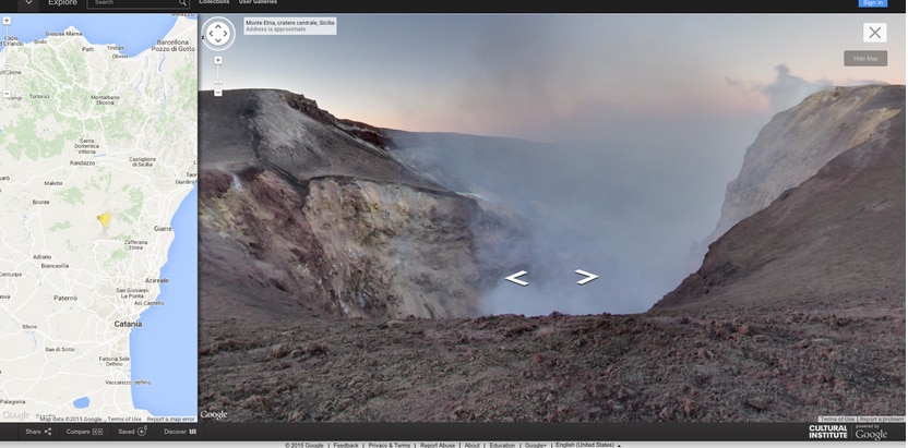 Google ci porta in trekking sull&#039;Etna grazie a Street View