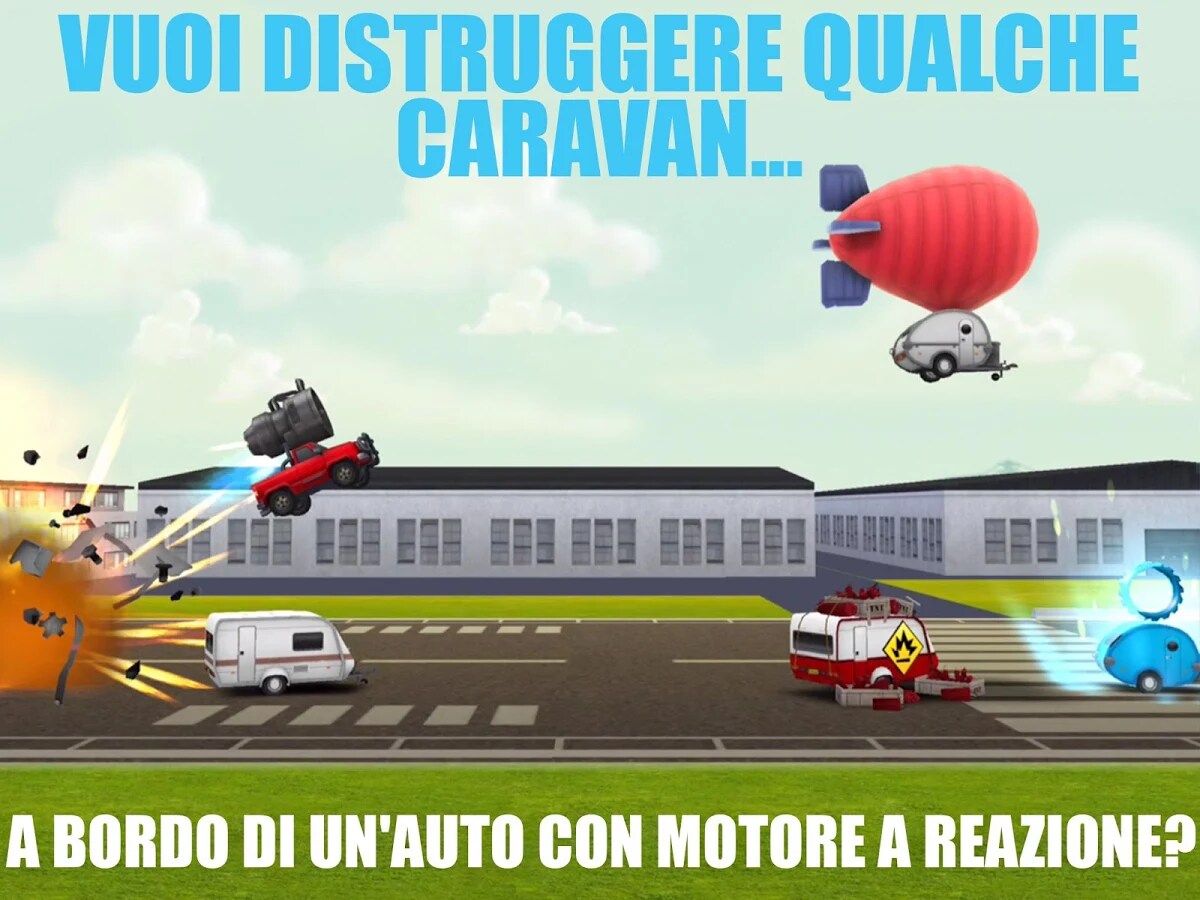 Top Gear Caravan Crush: &quot;Lo scontro definitivo fra auto e caravan&quot; (foto)