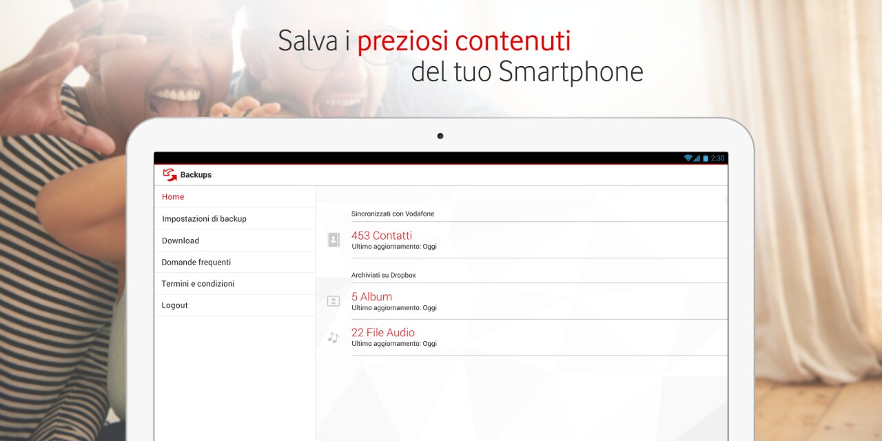 Vodafone Backup+ offre 25 GB di spazio su Dropbox per tutti i clienti (video)