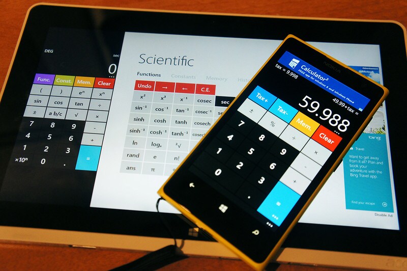 Calcolatrice² per Windows Phone si aggiorna, presto anche su Windows 10