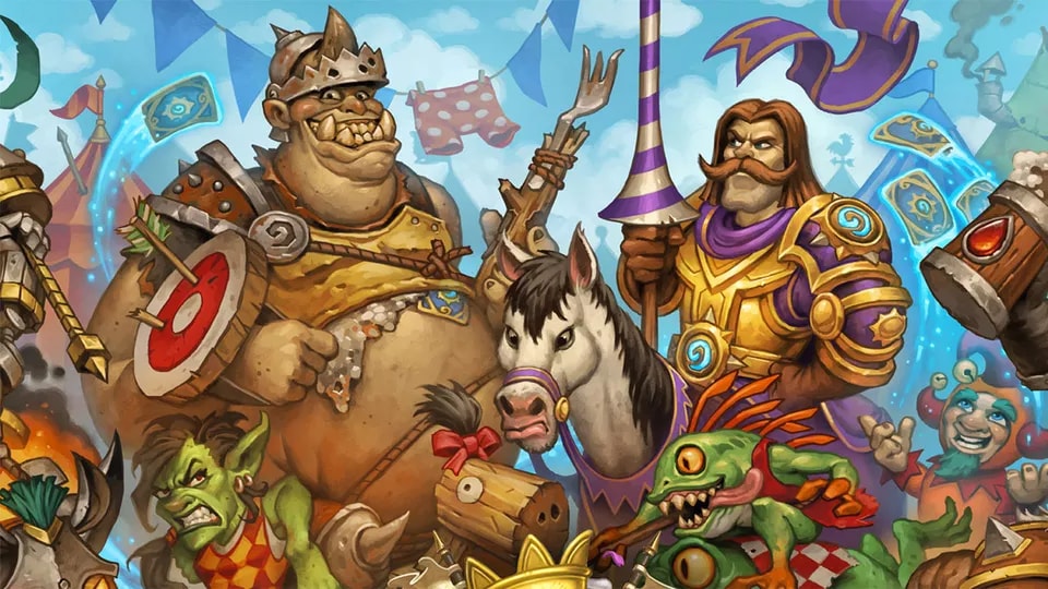 Blizzard mostra le 132 carte della nuova espansione Gran Torneo di Hearthstone