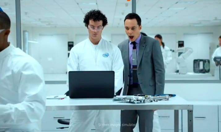 Intel punta su Sheldon Cooper per pubblicizzarsi (video)