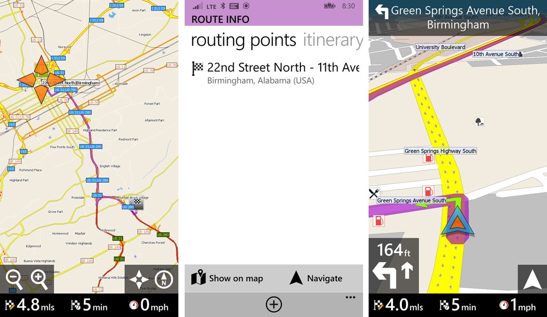 MapFactor GPS Navigation disponibile sul Windows Phone Store